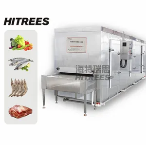 Customized Tunnel Chicken Iqf Freezer For Freezing Chicken Parts Chicken