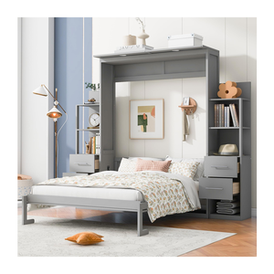 2024 Modern Custom <strong>Chest</strong> Full Size Large Storage With Cabinet for Home Office or Small Apartment <strong>Murphy</strong> <strong>Bed</strong> - Product Image 1