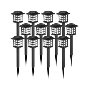 Estilo moderno a prueba de agua Control de luz inducción acrílico LED Solar Powered Solar Garden Light para decoración de jardín - Product Image 1