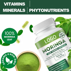 Vegan Kruidensupplement Pure <span class=keywords><strong>Moringa</strong></span> Oleifera <span class=keywords><strong>Capsules</strong></span> <span class=keywords><strong>Moringa</strong></span> Blad Oleifera Bladeren Extract <span class=keywords><strong>Capsules</strong></span> - Product Image 4