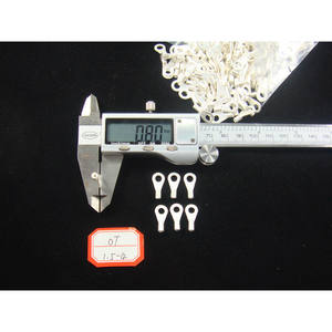 Conector de terminal de cobre Han Yi Ot1.5-4 de 0.8 mm de espesor para electrónica e ingeniería eléctrica - Product Image 1