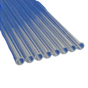 Custom All Size High Temperature And Ultraviolet Resistant Quartz Glass Tubes Transparent Quartz Tube