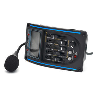 Preamplificador de <span class=keywords><strong>guitarra</strong></span> acústica Prener-PM 5-Band EQ Equalizer Pickup Tuner LCD con micrófono - Product Image 2