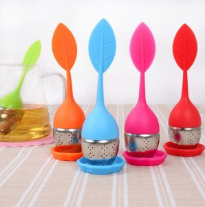 ที่กรองชาแบบสแตนเลสพร้อมด้ามจับซิลิโคนดีไซน์แปลกใหม่ ปรับแต่งได้ - Product Image 2
