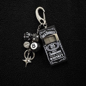 Colgante de cuerda estilo americano con diseño de dados, mini cenicero hecho a mano, llavero y adorno colgante - Product Image 4