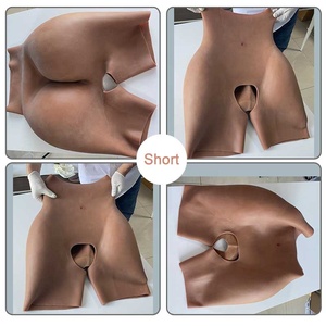 Corset épaississant pour les hanches et les fesses, taille XXL, grande taille, femme africaine, forme naturelle, silicone, doux et élastique - Product Image 3