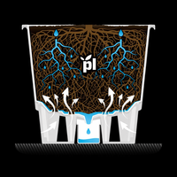Alas Tanam Blueberry Berkualitas Tinggi untuk Luar Ruangan, Sistem Drainase Sempurna, Bentuk Piramida, Kaki Tinggi, Tanpa Bintik Basah