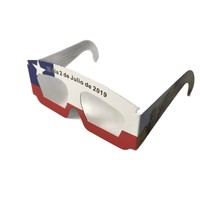 Lunettes 3D jetables unisexe S&H à monture carrée en papier, protection UV400, membrane Bard pour l'observation de l'éclipse solaire totale