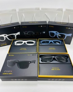 Lunettes intelligentes S2 <span class=keywords><strong>Max</strong></span> AI intégrées à ChatGPT Deepseek Doubao pour la traduction en temps réel, l'analyse d'images et les appels sans fil - Product Image 4