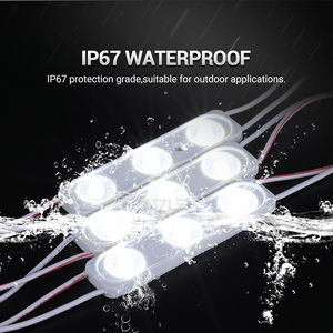 Módulo de Inyección SMD 3 LED 2W Blanco SMD2835 IP67 con Certificación ROHS y 5 Años de Garantía para Letreros Luminosos Publicitarios - Product Image 5