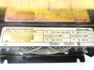 ACS601-0016-5-000B1200800 380-500VAC 18/15A ACS600 ตัวแปลงความถี่ไดรฟ์ PLC - Product Image 4