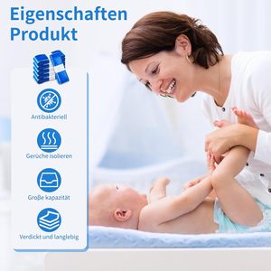 Cartouches de recharge pour poubelle à couches en LDPE, résistance améliorée aux odeurs, durabilité, compatibles avec <span class=keywords><strong>Tommee</strong></span> <span class=keywords><strong>Tippee</strong></span> Angelcare - Product Image 3