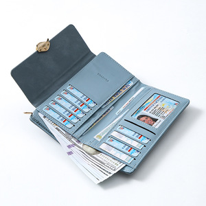 Tendances de la mode Portefeuille multifonction pour femmes Longue pochette avec doublure en polyester Coloré et élégant - Product Image 4