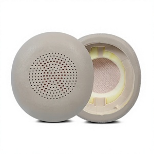 Almohadillas de Repuesto para Jabra Elite 45h, Almohadillas de Cuero Proteico Transpirables con Cancelación de Ruido, Esponja de Calidad Premium - Product Image 2