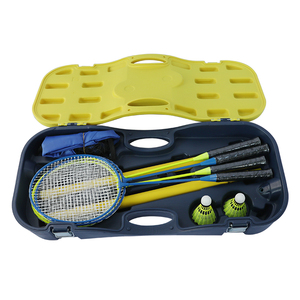 <span class=keywords><strong>Kit</strong></span> Complet de <span class=keywords><strong>Badminton</strong></span> Portable en Gros avec Base de Transport Facile à Monter pour <span class=keywords><strong>Jeu</strong></span> Familial en Extérieur - Product Image 3
