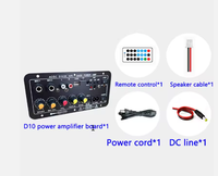 Carte d'amplification D10/D10-II AUX TF Card USB 30-120W pour haut-parleur 4 Ohm 40W, module amplificateur audio pour subwoofer 110V 220V 12V 24V