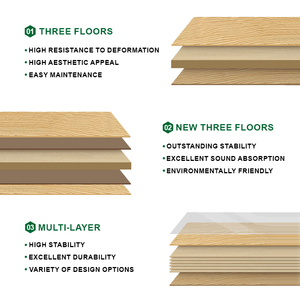 Lantai kayu keras tahan air direkayasa untuk parket lantai kayu Oak lantai kayu - Product Image 3