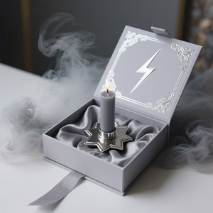 Caja de velas aromáticas de papel reciclado con bajo contenido de carbono, certificado ISO9001, embalaje respetuoso con el medio ambiente personalizable de fábrica - Product Image 3