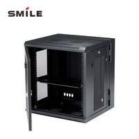 CHNSMILE OEM Armoires informatiques personnalisées Boîtiers métalliques en acier inoxydable et aluminium Armoires de serveurs murales 4U/6U/9U