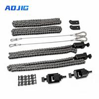 Ensemble de dispositifs de serrage pour chaînes de machines-outils CNC, fixation en acier allié pour emplacements en T pour maintenir en toute sécurité les pièces de travail à bride de soupape