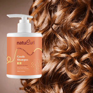 Juego de champú y acondicionador de cabello rizado de reparación orgánica de aceite de ricino sin sulfato de tratamiento de cuidado del cabello de etiqueta privada personalizada - Product Image 1