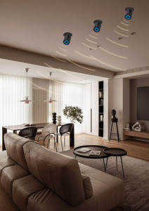 Nhúng Trần Loa Bluetooth không dây điện áp cao 85V bluetooth loa 10m Rào Cản-Miễn phí bluetooth cho quán cà phê - Product Image 6