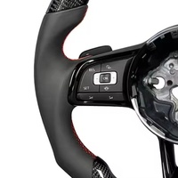 Volant en fibre de carbone personnalisé en gros pour VW Golf GTD MK7 MK6 MK4 Polo Passat Tiguan Jetta