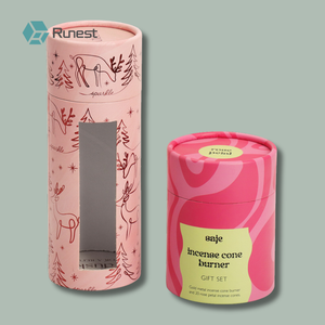 Envase <span class=keywords><strong>de</strong></span> <span class=keywords><strong>Cartón</strong></span> Cilíndrico Personalizado con Tapa <span class=keywords><strong>para</strong></span> Almacenamiento <span class=keywords><strong>de</strong></span> Té, Café y Especias - Product Image 1