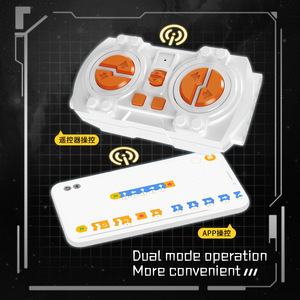مجموعة روبوت قابلة للتحول بمحرك للبيع بالجملة - مجموعة بناء وبرمجة بالتحكم عن بعد للأطفال من سن 6 إلى 12 سنة - Product Image 4