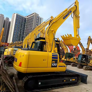 Excavadora Komatsu Pc130 de 13 Toneladas Usada con Gran Descuento, Motor Principal, PLC, Caja de Cambios y Bomba - Componentes Originales a Bajo Precio en Existencia - Product Image 1