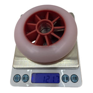 عجلات سباق احترافية صلابة مزدوجة عالية المرونة عجلة تزلج وردي PU عجلات تزلج 90/42/42 - Product Image 5