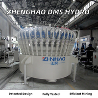 Séparateur solide-liquide industriel ZhengHao, hydrocyclone, désander, polyuréthane résistant à l'usure, taux de récupération de 90 %, garantie 1 an