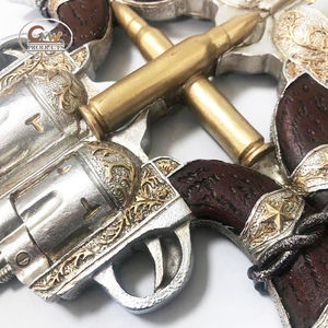 गर्म बेचने गुणवत्ता रेट्रो घर सजावट के लिए विचारों मोती राल पिस्तौल पार पकड़ती - Product Image 2