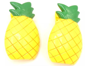 منتجات جيدة البيع الصيف البلاستيك نمط مخصص 2 ، مقاطع الأناناس مقاومة للرياح - Product Image 4