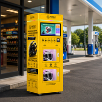 Machine de nettoyage automatique de casques avec désinfection UVC et ozone, élimination des odeurs, séchage et parfums multiples
