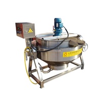Haute capacité pas cher confiture machine de cuisson sauce aux bleuets bouilloire de cuisson avec le certificat de la CE