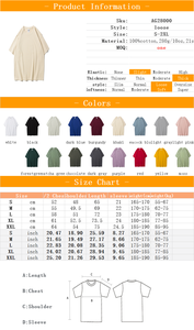 <span class=keywords><strong>T</strong></span>-<span class=keywords><strong>shirt</strong></span> da <span class=keywords><strong>uomo</strong></span> in cotone pesante 100% personalizzabile con logo, 17 colori, 280GSM, vestibilità ampia e spessa - Product Image 6