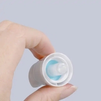 Flacons Pompe Airless PP pour Soins de la Peau, Lotion et Spray, de 15ml à 100ml, Bouteilles en Plastique Transparent, Givré ou Mat avec Capuchon Mat