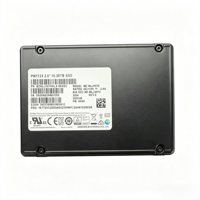 SSD U.2 NVMe 15.36TB untuk Peningkatan Penyimpanan Server Enterprise 2.5" 15mm TLC NAND MZWLJ15THALA-00A065 Bekas