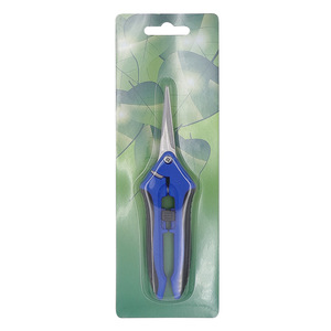 Lu Ban's Work Stainless Steel Pruning Shears Butterfly Bypass For Fruit <b>Trees</b> And Shrubs Blue Handle Manual <b>Garden</b> Tool - Product Image 3
