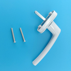 Puerta de ventana de acero plástico completamente metálica moderna apertura interna cerradura de manija giratoria transmisión Push-Pull apartamentos entrelazados - Product Image 1