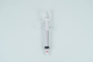 Seringue à anneau <span class=keywords><strong>de</strong></span> contrôle en plastique, matériau plastique léger et durable pour la distribution <span class=keywords><strong>de</strong></span> fluides angiographiques et l'injection <span class=keywords><strong>de</strong></span> contraste - Product Image 5