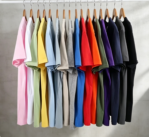 เสื้อยืดผู้ชายใส่สบายสำหรับฤดูร้อน ผ้าคอตตอนหนานุ่ม ทรงโอเวอร์ไซส์ จากผู้ผลิต - Product Image 3