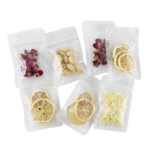 Eco Friendly Low Moq Self Frosted <b>Zip</b> <b>Lock</b> <b>Bag</b> 18X26cm Promotional Pack - Product Image 2