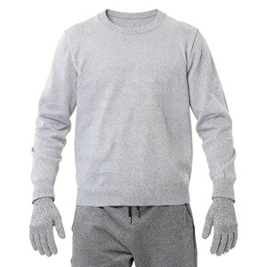 Camisa de Seguridad Anticorte y Resistente al Fuego AmpsafeX Modelo 004, Gris, Corte Regular, Resistente al Calor de 800°C, Ropa de Trabajo Protectora Contra Vapores - Product Image 5