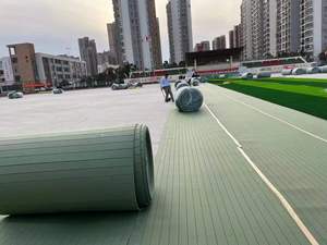 Meisen Bas <span class=keywords><strong>Prix</strong></span> Soft XPE EPE Shock Pad 10mm pour Outdoor Indoor Football Soccer Playground XPE Grass Underlay Foam Rubber Pad - Product Image 3