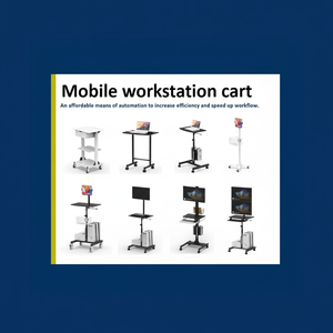 Poste de travail informatique mobile pour l'école et les laboratoires - Product Image 1