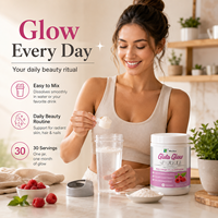 Gluta Sparkle Multi Collagen L Glutathione Powder Collagen Drink Skin Glow Beauty Supplement OEM ODM Private Label Wholesale