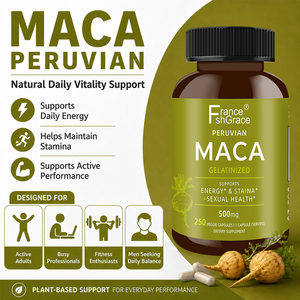 Cápsulas de Extracto de Raíz de Maca Personalizadas para Mejorar la Energía y la Resistencia, Enfocadas en la Salud y Vitalidad Masculina, Pastillas para Agrandar el Pene - Product Image 5