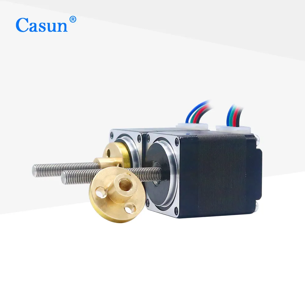 Casun 20x20x30 blei schraube Tr5 mini Stepper Motor NEMA8 micro dc gewinde stepping motor